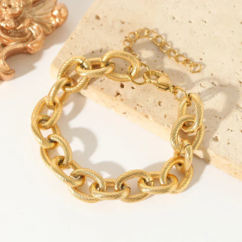 Chain & Link Bracelet