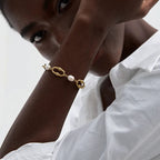 Pulseira de pérolas Purelle