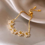 Pulseira Estrela e Flor