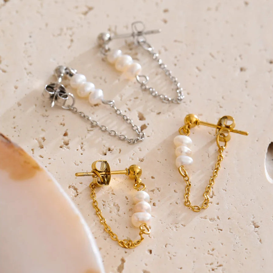 Aurelle Pearl Earring