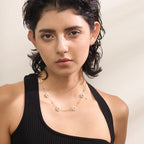Pearls Flower Necklace