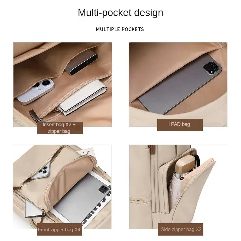 Liekoo Casual Oxford Backpack – Compact & Stylish Everyday Bag