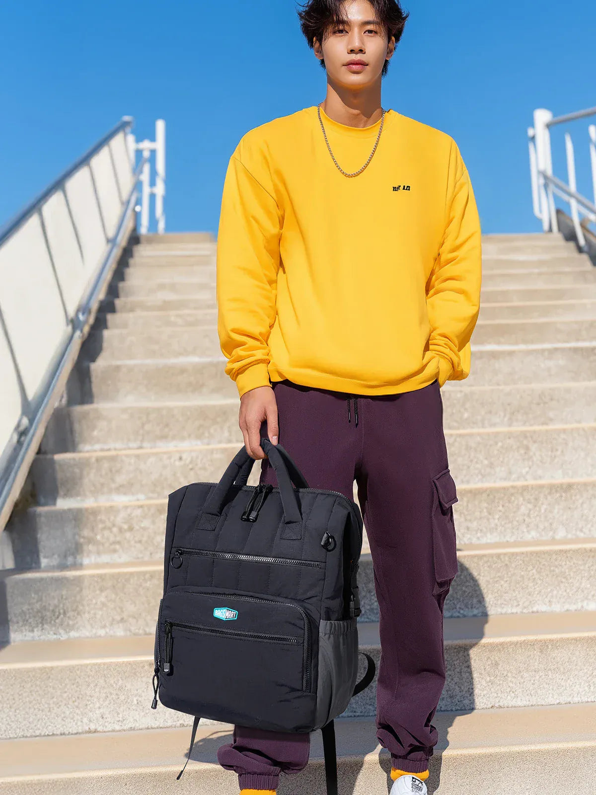 Liekoo Softback Backpack – Waterproof, 36–55L Laptop & School Bag