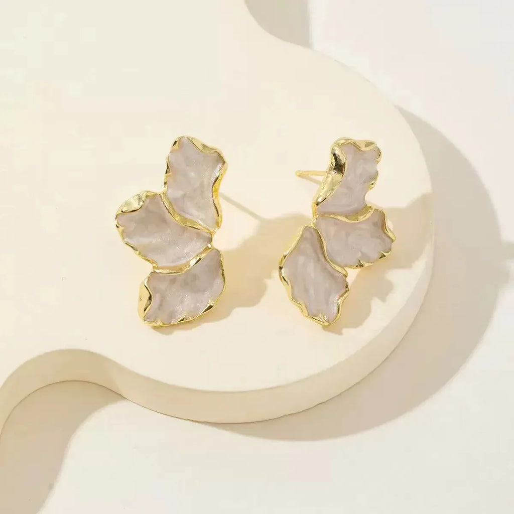 Infinity Leaf Earrings