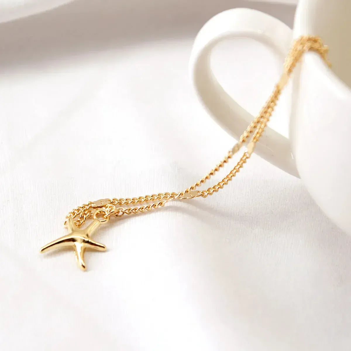 Starfish Anklet Boho Stylish Lightweight