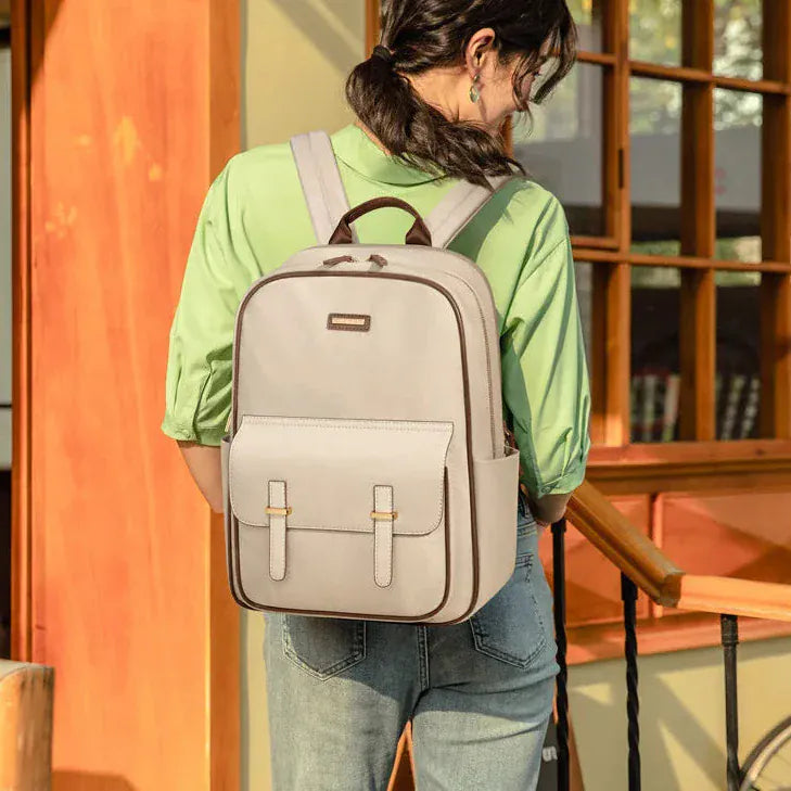 Liekoo Canvas Backpack – Compact, Stylish & Practical