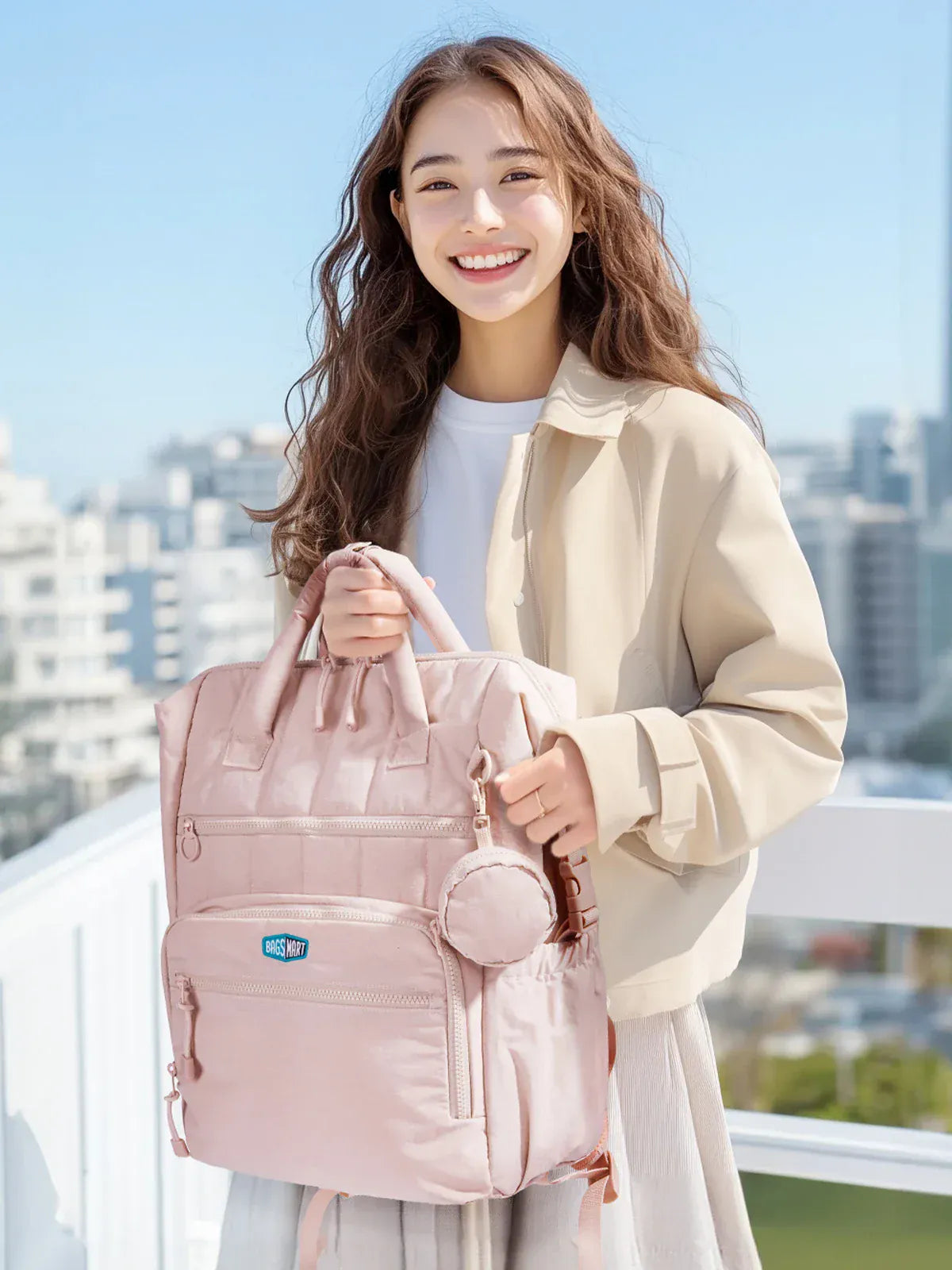 Liekoo Softback Backpack – Waterproof, 36–55L Laptop & School Bag