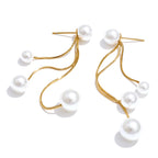 Brincos de Pérola Brilhantes