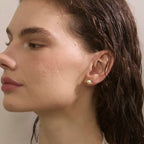 Flower Pearl Earring