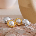 Brincos Onda de Pérola