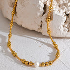 Colar de Pérolas da Natureza