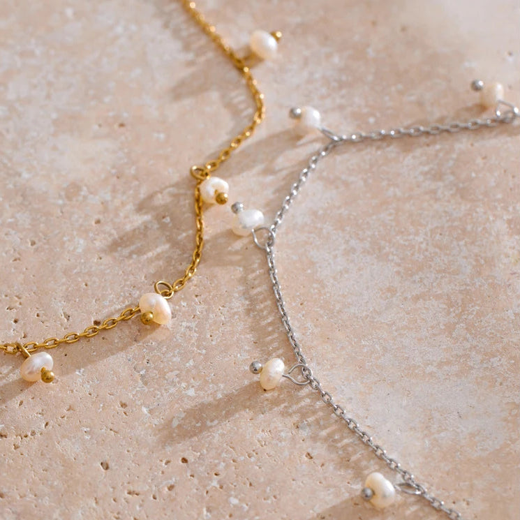 Tobilleras pequeñas con gotas