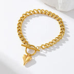 Heart Love Charm Bracelet