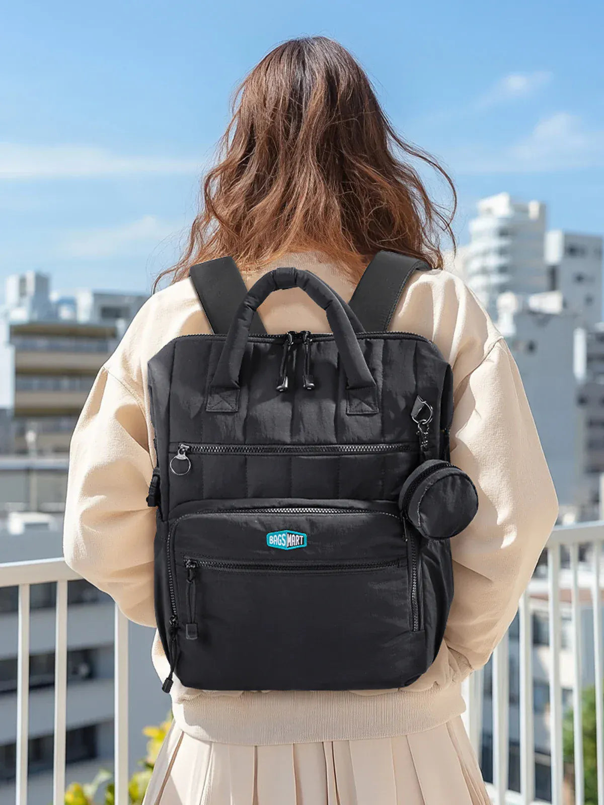 Liekoo Softback Backpack – Waterproof, 36–55L Laptop & School Bag