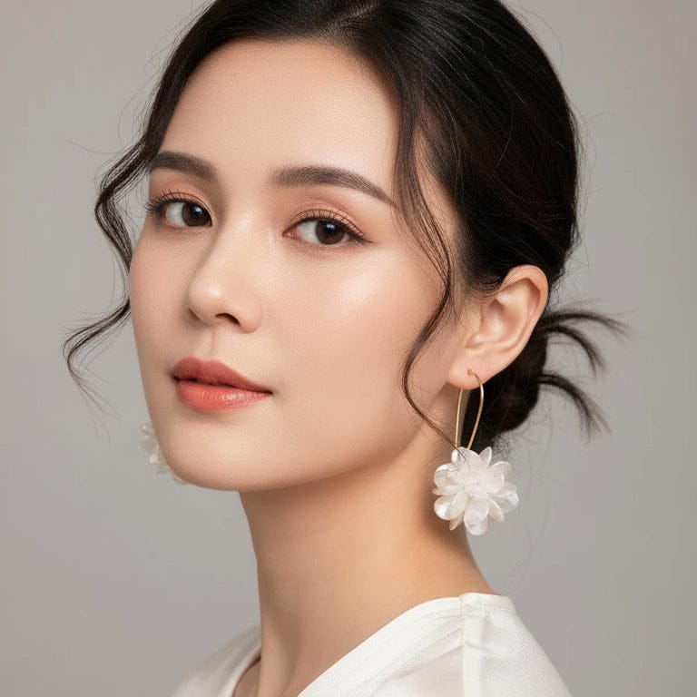 Liekoo Irregular Drop Earrings – Modern Elegance
