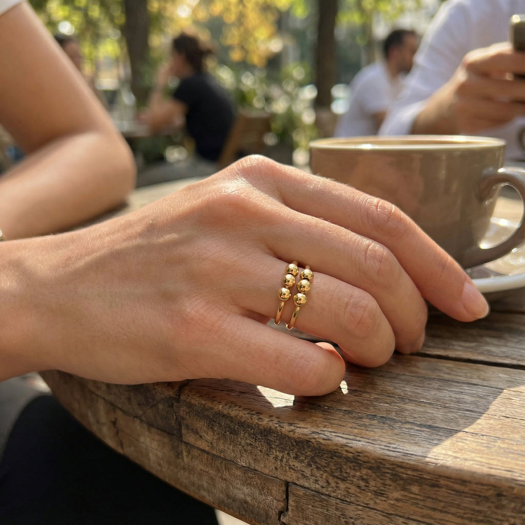 Anti Stress Spinner Ring