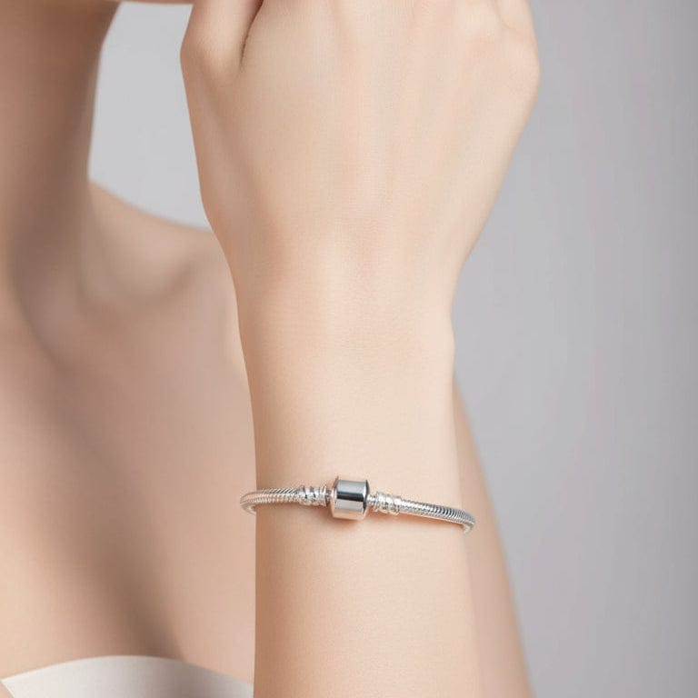 Liekoo Silver Charm Bracelet Elegant Stylish