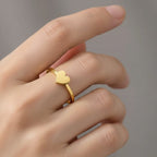 Gold Heart Ring