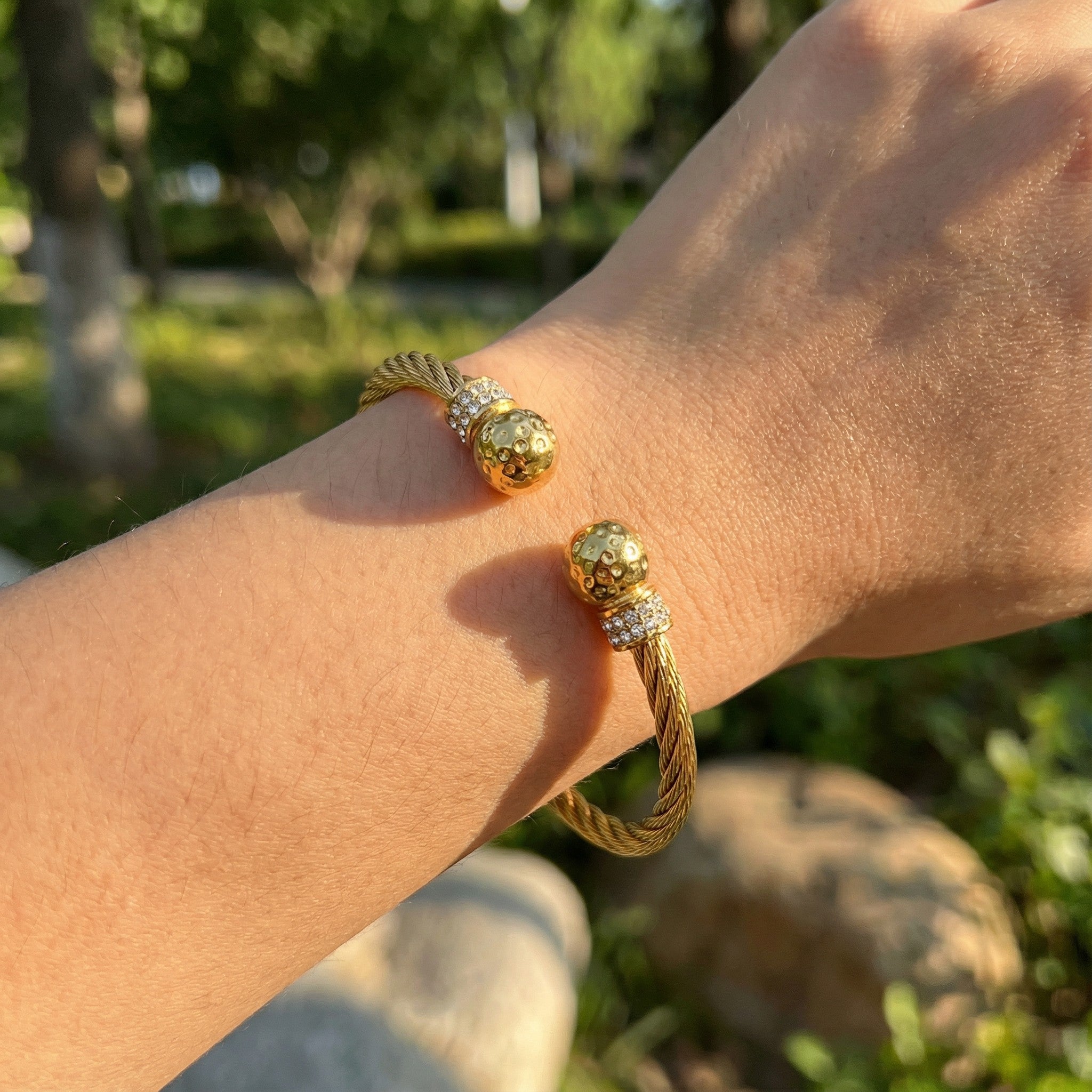 Double Ball Bracelet