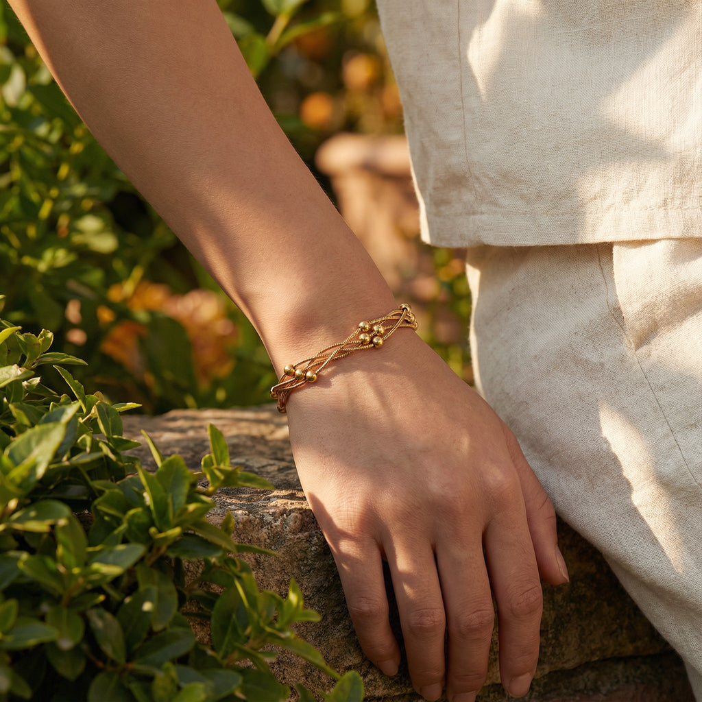 Double Beaded Bracelet